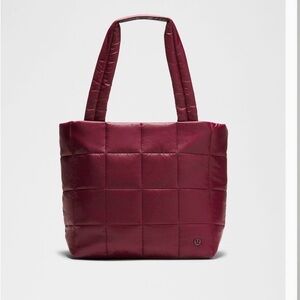 Stylish lululemon Quilted grid Tote Bag 12 L